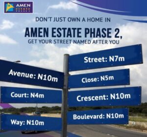 amen-estate-street-name