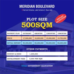 Meridian-Boulevard-Estate-500SQM