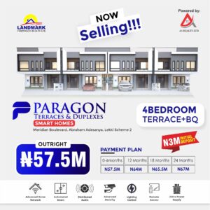 Paragon-Terraces-Duplex-Meridian-Boulevard-Lekki-Scheme-2-Okun-Ajah-Abraham-Adesanya-August-2021-4