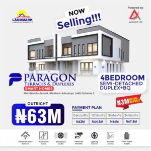 Paragon-Terraces-Duplex-Meridian-Boulevard-Lekki-Scheme-2-Okun-Ajah-Abraham-Adesanya-August-2021-5
