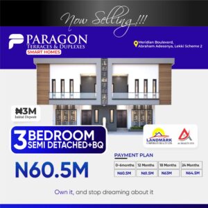 Paragon-Terraces-Duplex-Meridian-Boulevard-Lekki-Scheme-2-Okun-Ajah-Abraham-Adesanya-MAY-2022-1