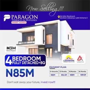 Paragon-Terraces-Duplex-Meridian-Boulevard-Lekki-Scheme-2-Okun-Ajah-Abraham-Adesanya-MAY-2022-3