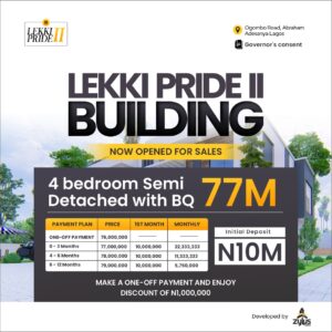 lekki-pride-estate-phase-2-ogombo-road-abraham-adesanya-apartment-terrace-semi-detached-fully-detached-duplex-APRIL-2022-3