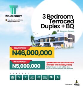 3-bedroom-terrace-duplex-for-sale-zylus-court-phase-2-bogije-richland-gardens-beechwood-ibeju-lekki-lagos-NEW