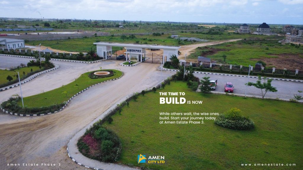 RESIDENTIAL PLOTS OF LAND FOR SALE AMEN ESTATE PHASE 3, IBEJU LEKKI -5