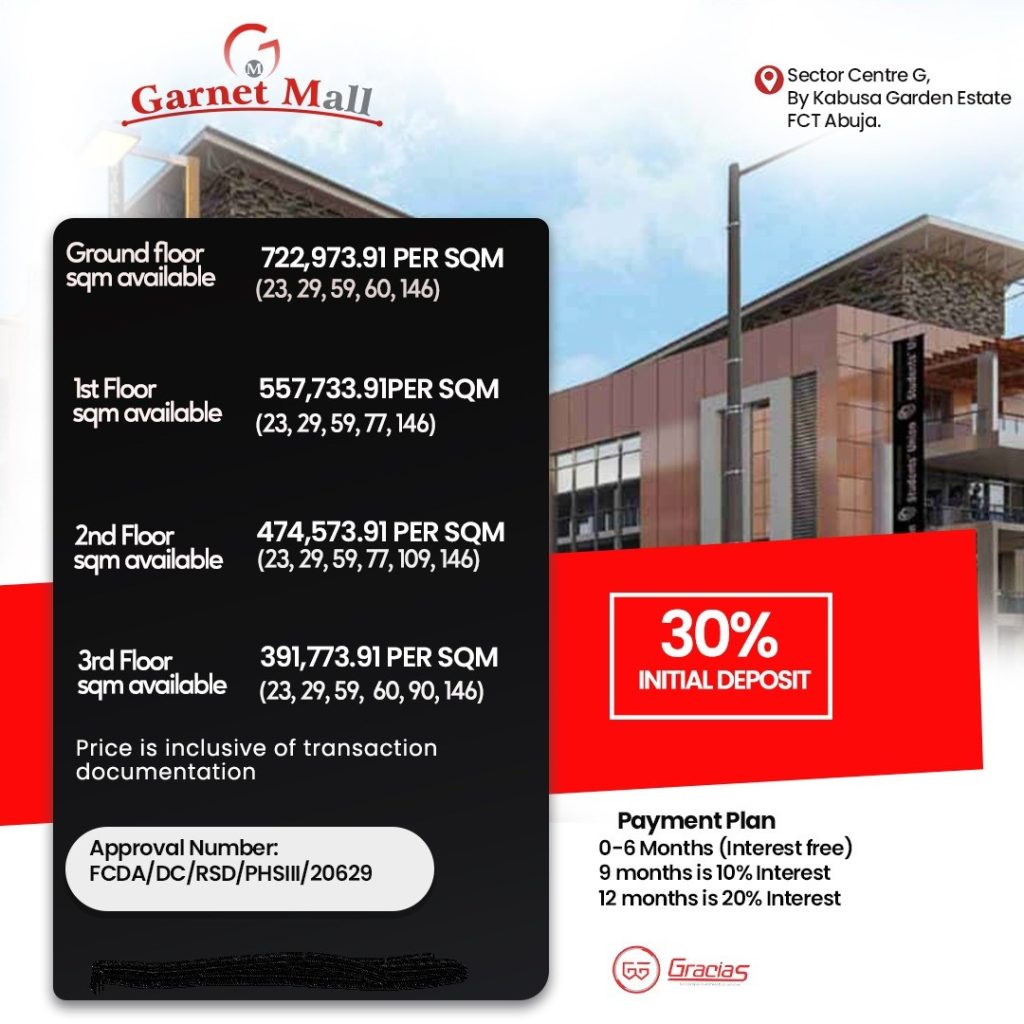 Garnet-Mall-abuja-shops-office-space-FEB-2024