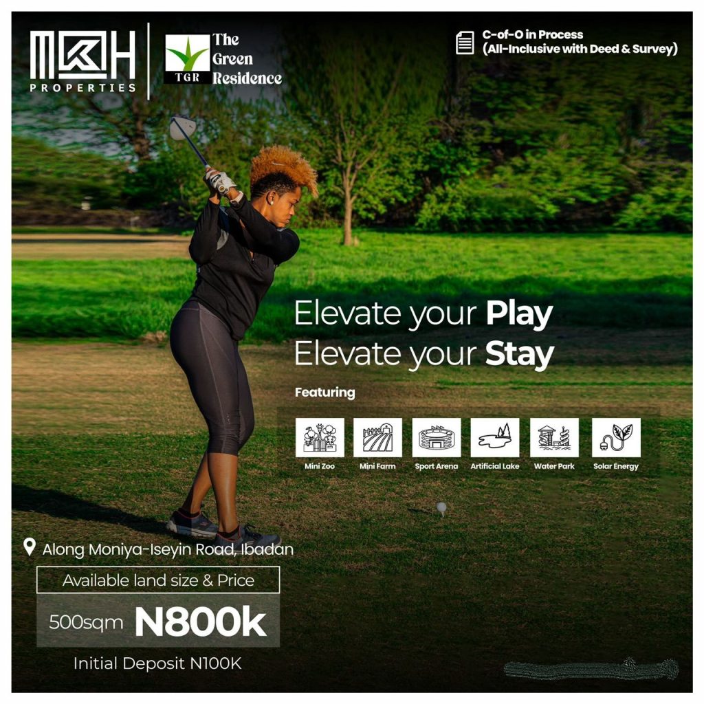 affordable-plots-land-moniya-train-station-ibadan-the-green-residence-ibadan -5