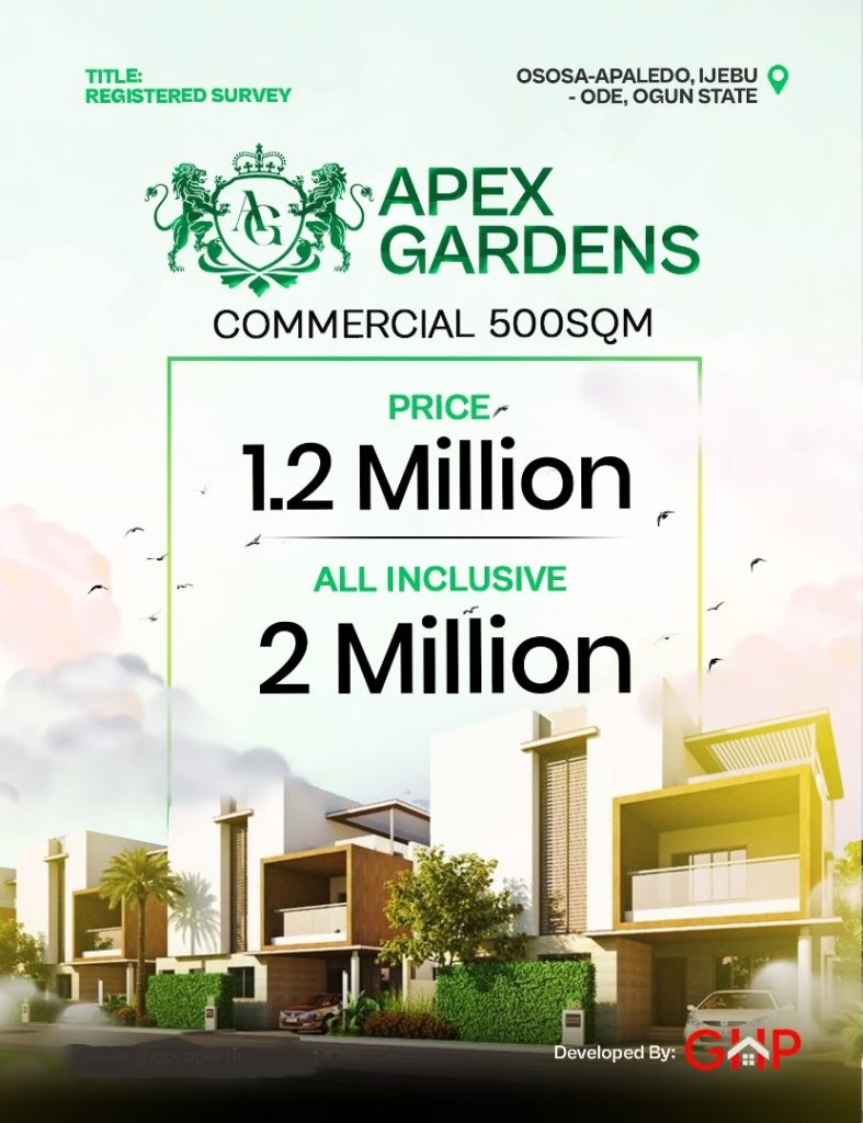 APEX-GARDENS-ESTATE-OSOSA-IJEBU-ODE-PLOTS-ACRES-LAND-FOR-SALE-MARCH-2025 -3
