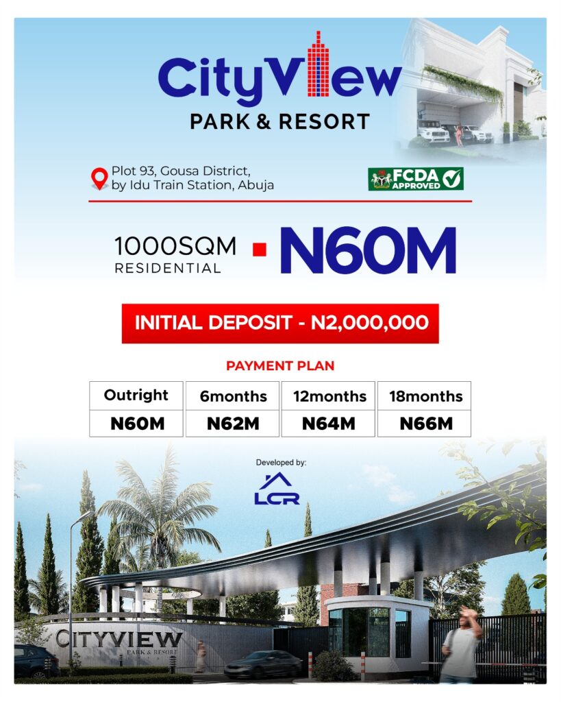 FCDA-COFO-LAND-FOR-SALE-AT-CITY-VIEW-PARK-RESORT-GOUSA-DISTRICT-ABUJA-JULY-2026 -1