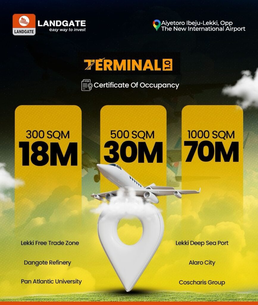 TERMINAL-ONE-ESTATE-IBEJU-LEKKI—Land-For-Sale-Opposite-Lekki-Airport-C-of-O-APRIL-2026