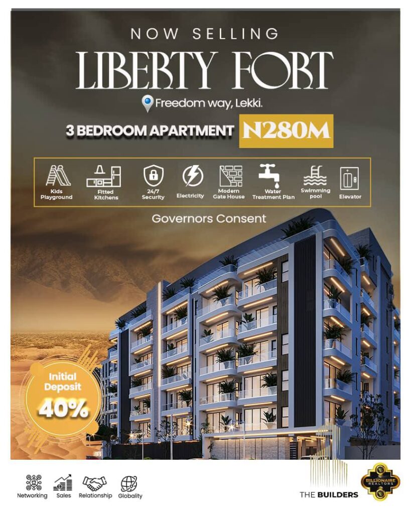 Liberty Fort Apartments for Sale in Lekki, Lagos Luxury Smart Homes -8