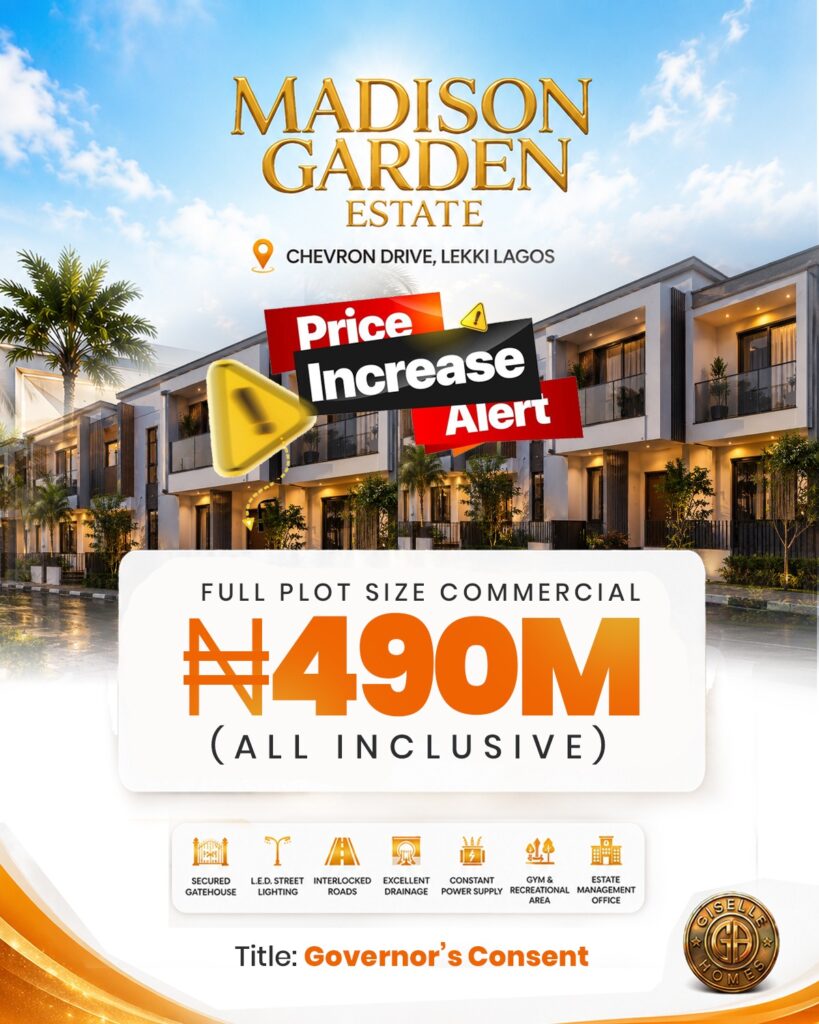 MADISON GARDEN ESTATE, CHEVRON LEKKI premium buy and build land in chevron lekki --All inclusive -3
