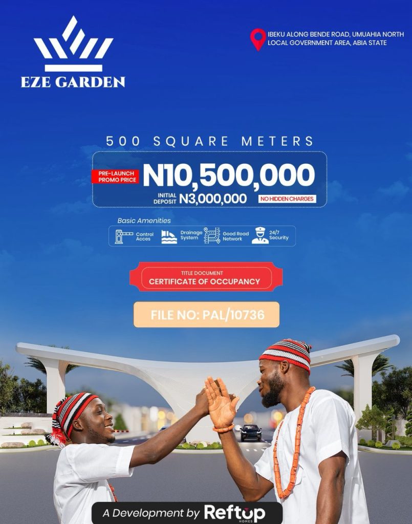 EZE GARDEN UMUAHIA Premium Land for Sale with C of O in Abia State -2