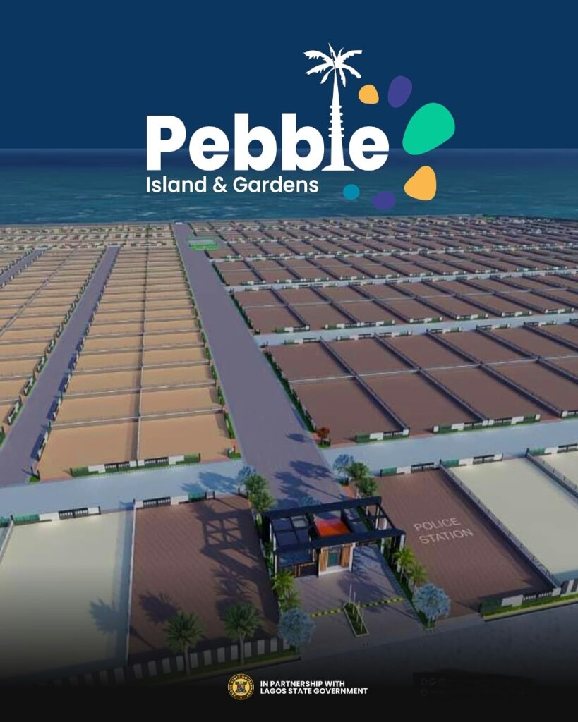 DISCOVER LAGOS’ NEXT ICONIC WATERFRONT LIFESTYLE—PREMIUM LAND FOR SALE IN BADORE, AJAH - PEBBLE ISLAND - GARDENS-view -1