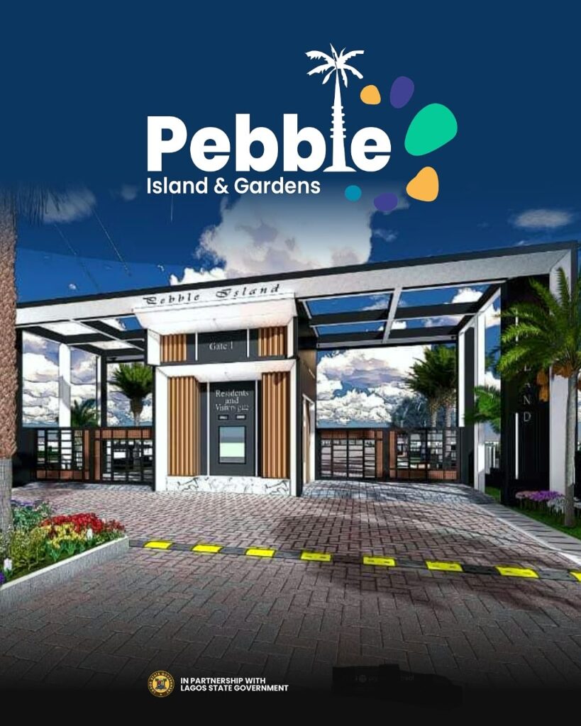 DISCOVER LAGOS’ NEXT ICONIC WATERFRONT LIFESTYLE—PREMIUM LAND FOR SALE IN BADORE, AJAH - PEBBLE ISLAND - GARDENS-view -2