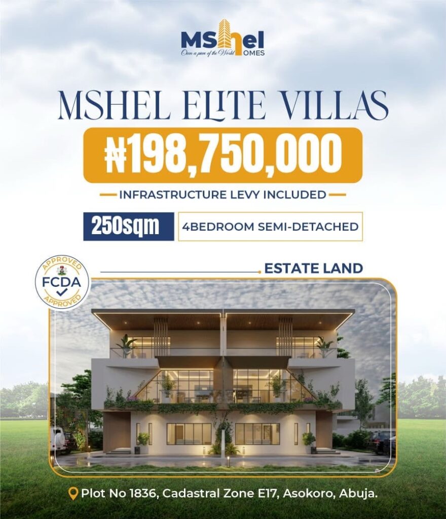 MSHEL ELITE VILLAS ASOKORO ABUJA -5