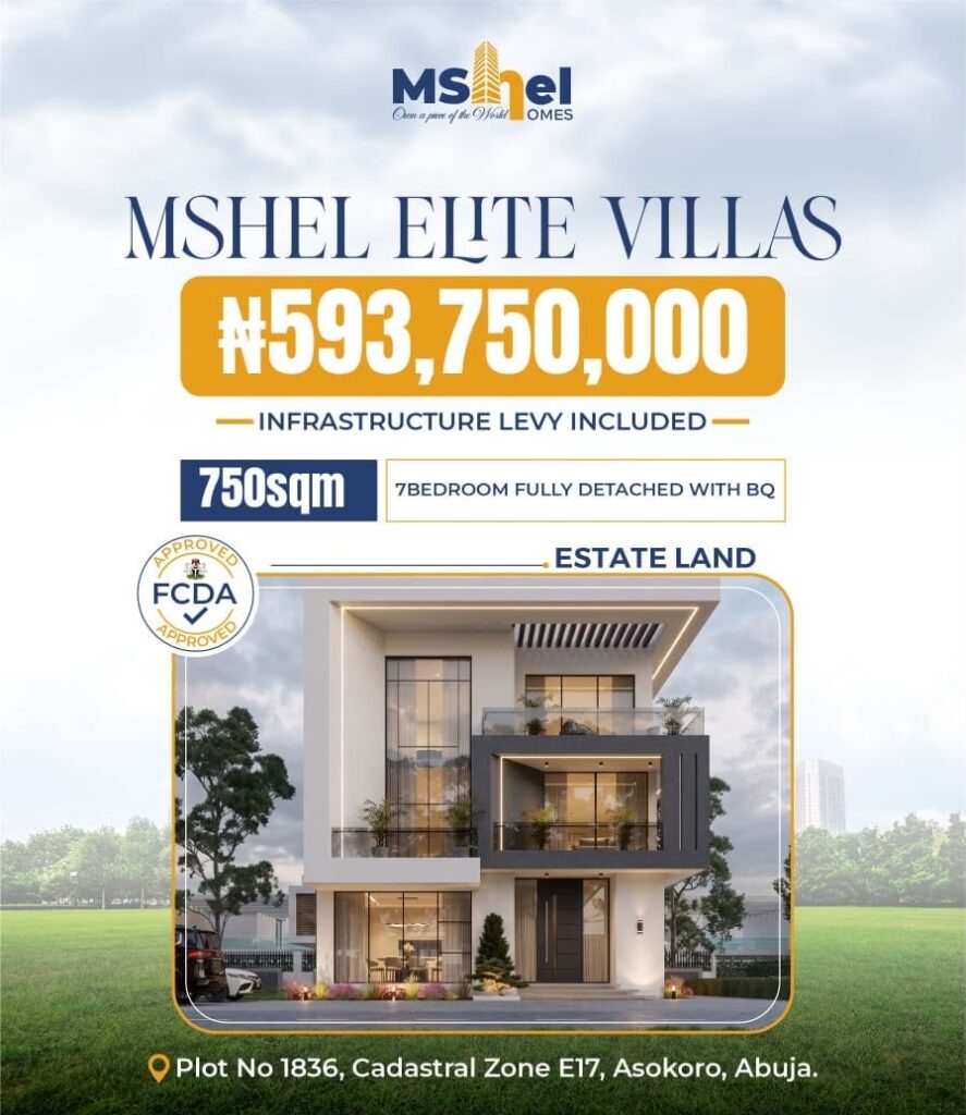 MSHEL ELITE VILLAS ASOKORO ABUJA -7